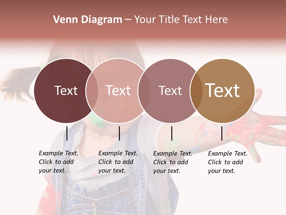 Artista Bambino Colori PowerPoint Template