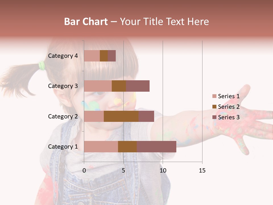 Artista Bambino Colori PowerPoint Template