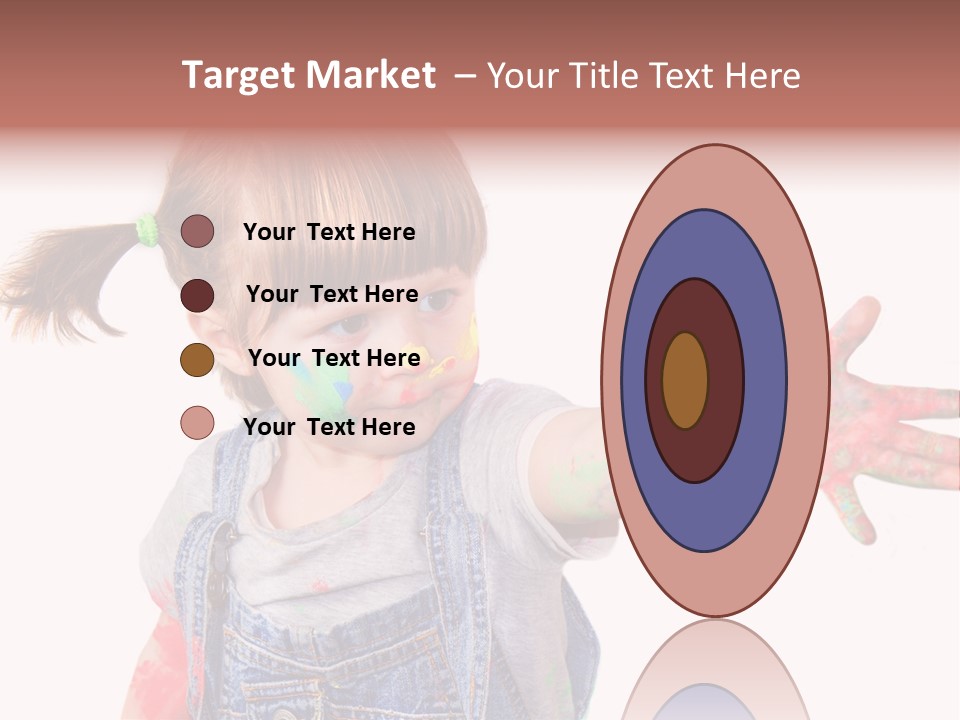 Artista Bambino Colori PowerPoint Template