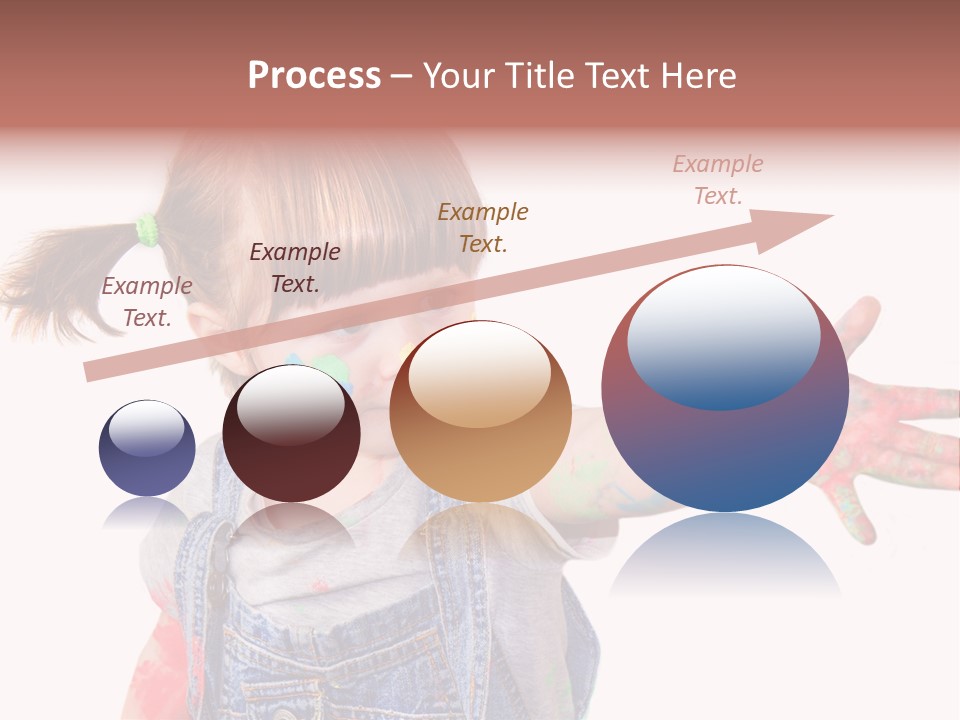 Artista Bambino Colori PowerPoint Template