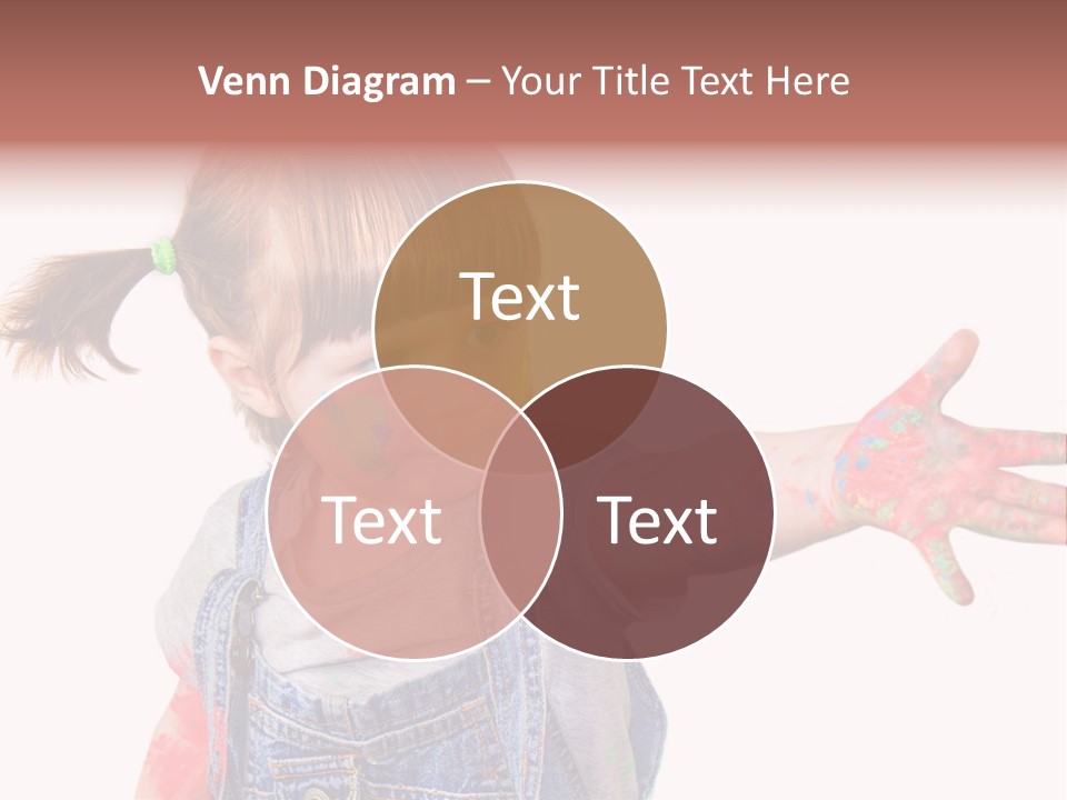 Artista Bambino Colori PowerPoint Template