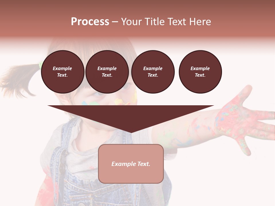 Artista Bambino Colori PowerPoint Template