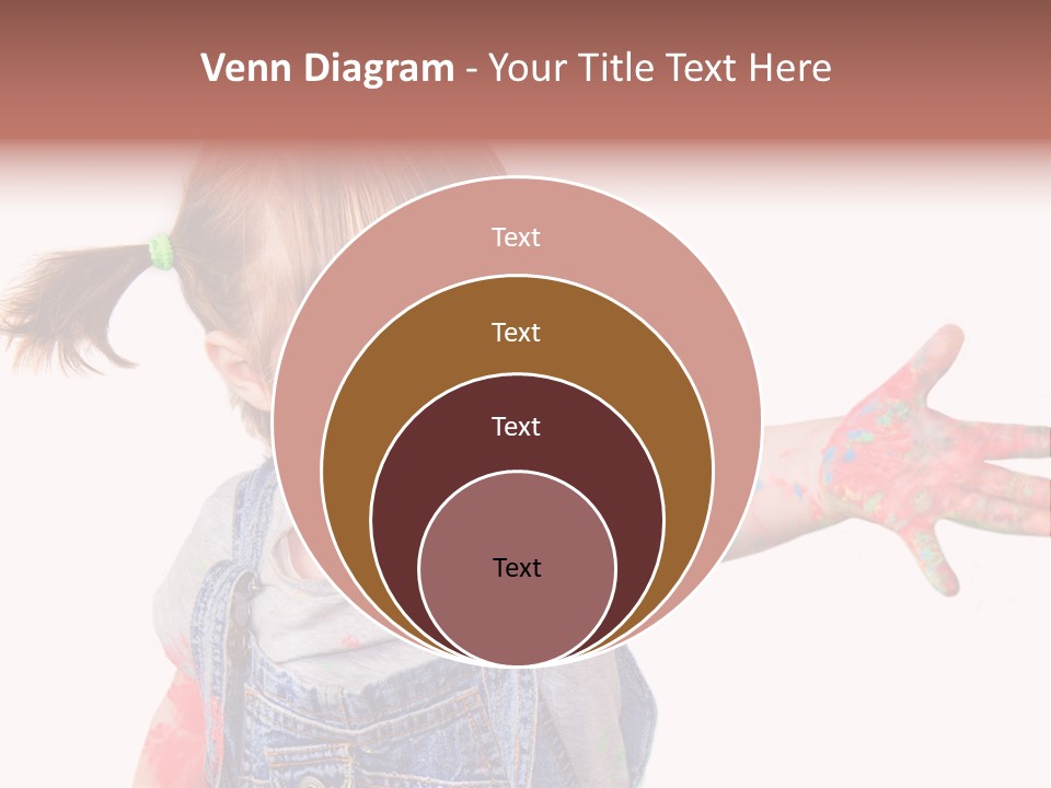 Artista Bambino Colori PowerPoint Template