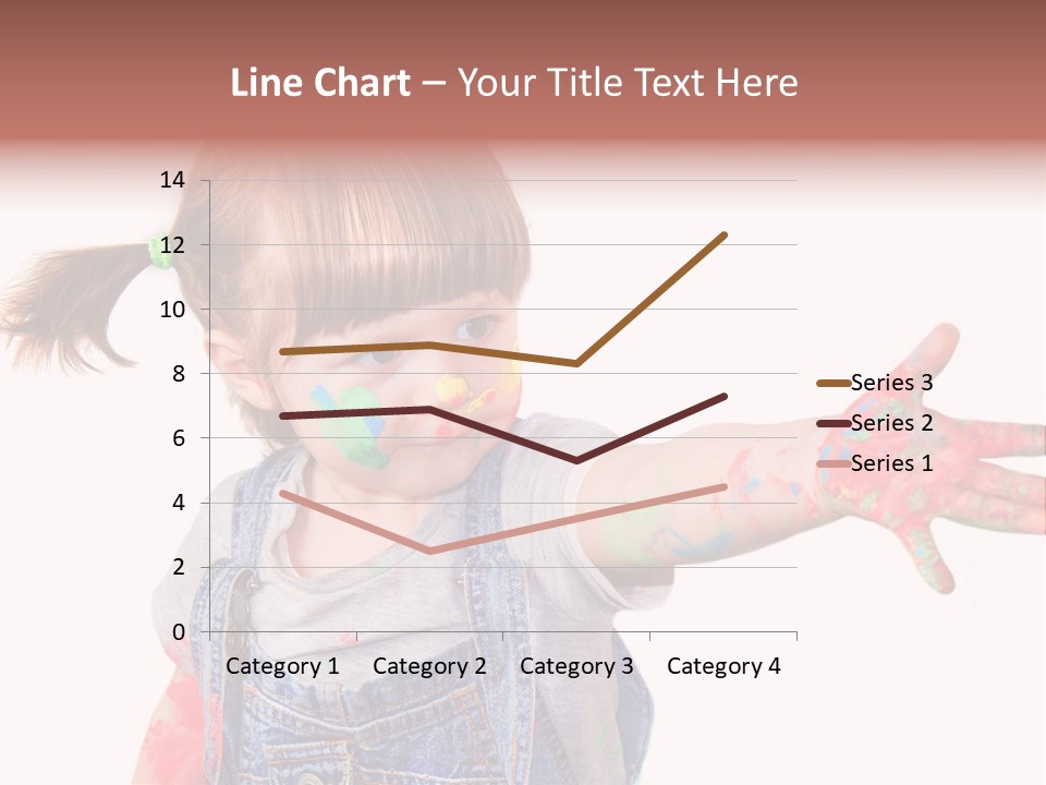 Artista Bambino Colori PowerPoint Template
