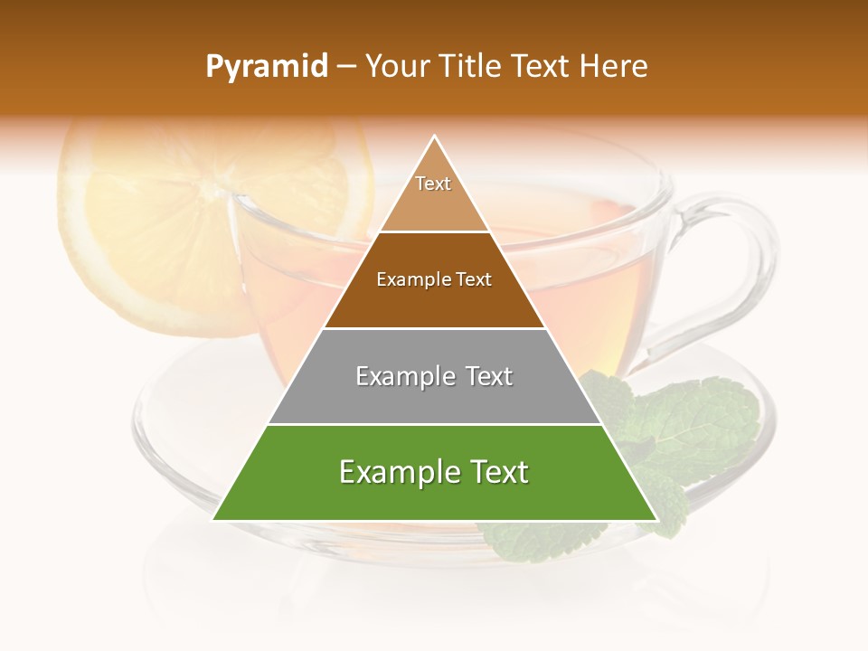 Single Juicy Leaf PowerPoint Template