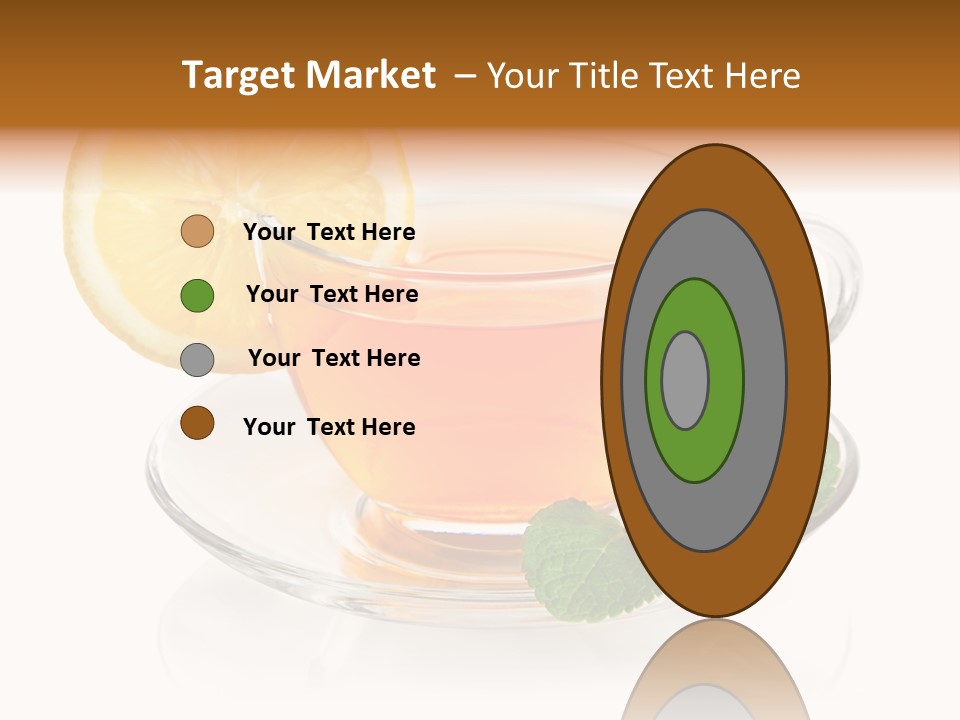 Single Juicy Leaf PowerPoint Template