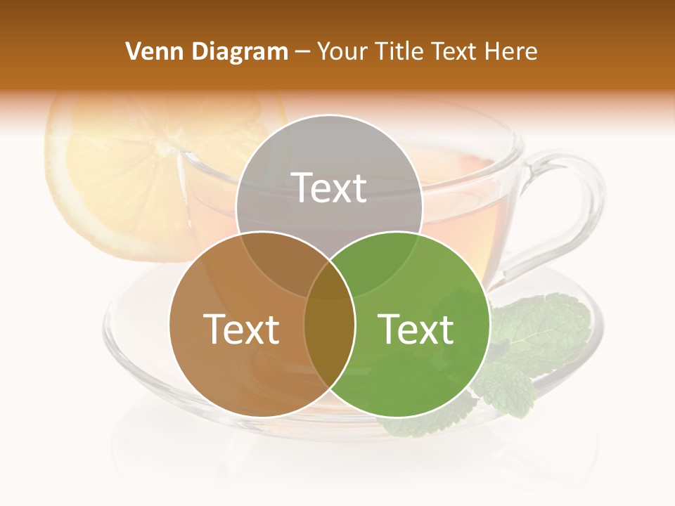 Single Juicy Leaf PowerPoint Template