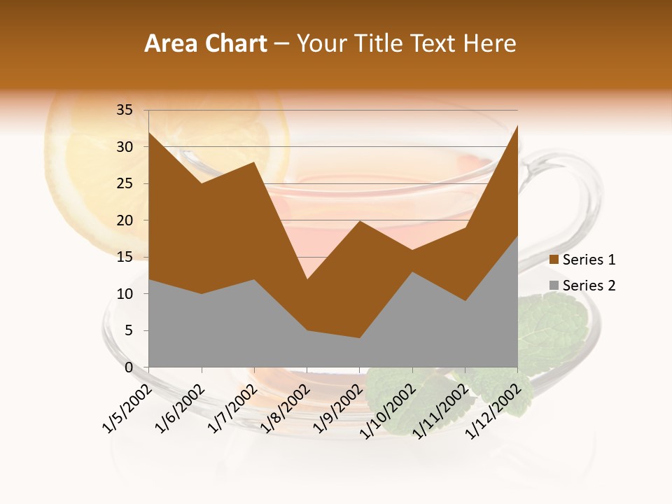Single Juicy Leaf PowerPoint Template
