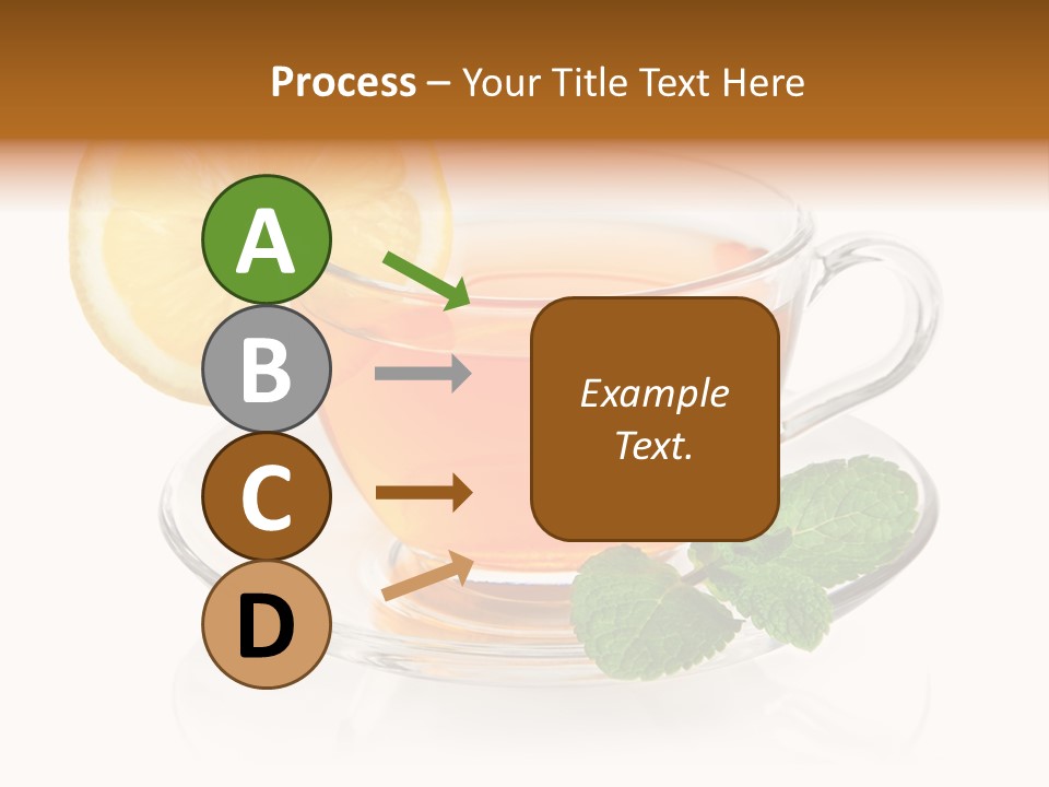 Single Juicy Leaf PowerPoint Template