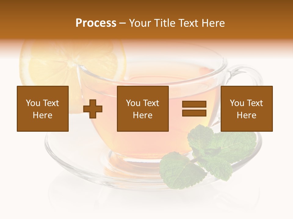 Single Juicy Leaf PowerPoint Template
