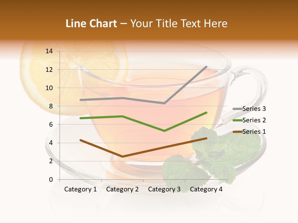 Single Juicy Leaf PowerPoint Template