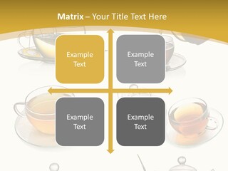 Cup Of Tea Teabag Herbal Medicine PowerPoint Template