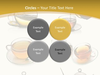 Cup Of Tea Teabag Herbal Medicine PowerPoint Template