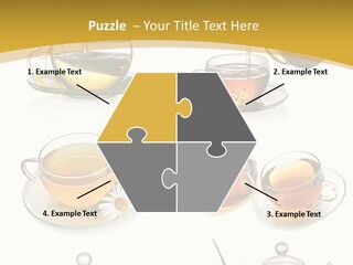 Cup Of Tea Teabag Herbal Medicine PowerPoint Template