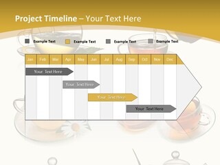 Cup Of Tea Teabag Herbal Medicine PowerPoint Template