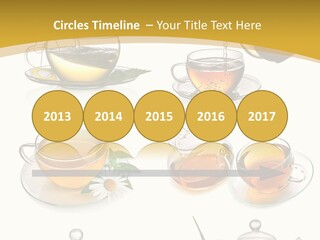 Cup Of Tea Teabag Herbal Medicine PowerPoint Template