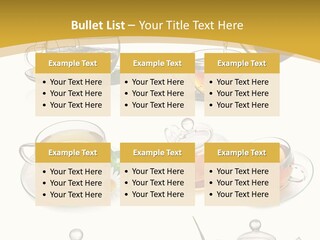 Cup Of Tea Teabag Herbal Medicine PowerPoint Template