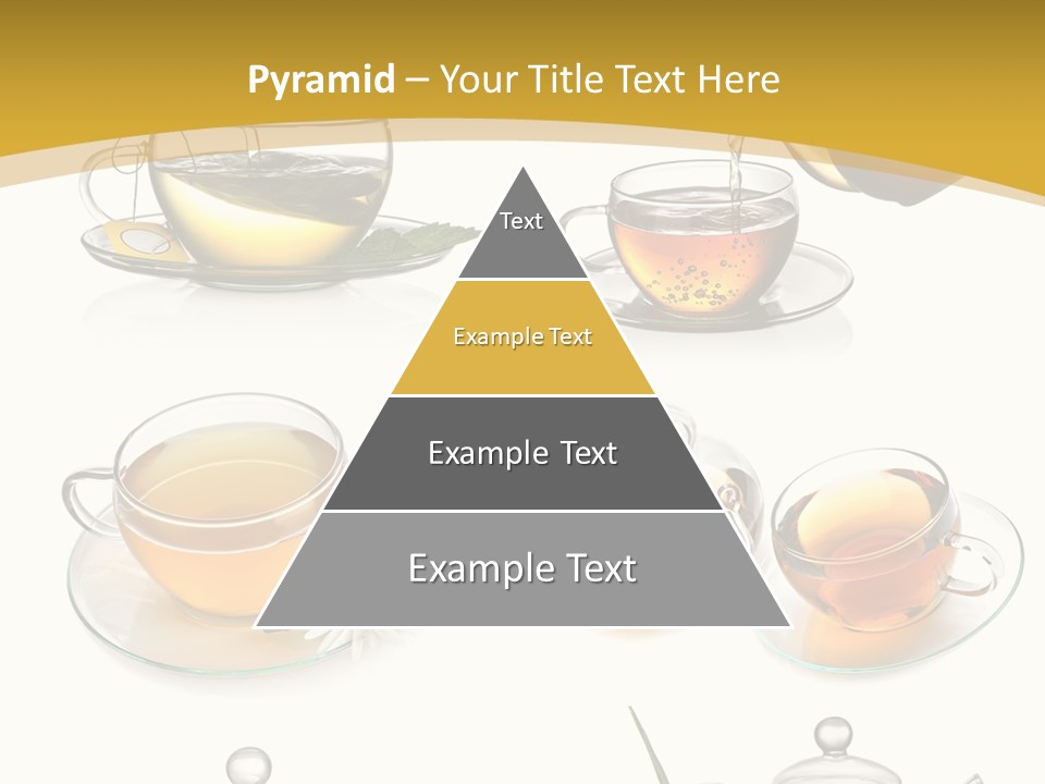 Cup Of Tea Teabag Herbal Medicine PowerPoint Template