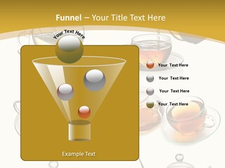 Cup Of Tea Teabag Herbal Medicine PowerPoint Template