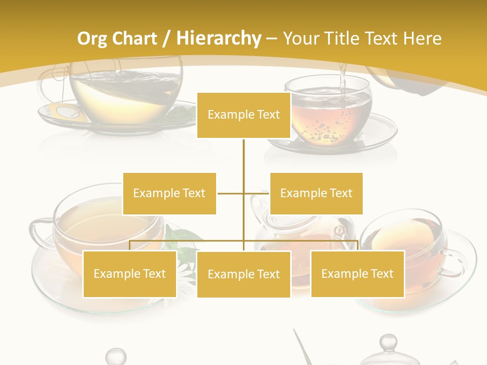 Cup Of Tea Teabag Herbal Medicine PowerPoint Template