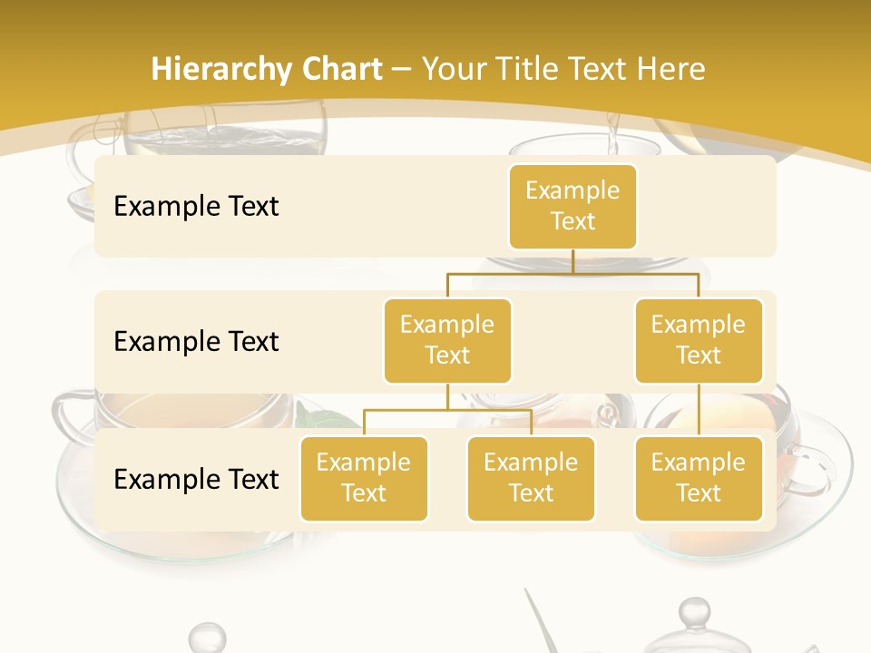 Cup Of Tea Teabag Herbal Medicine PowerPoint Template