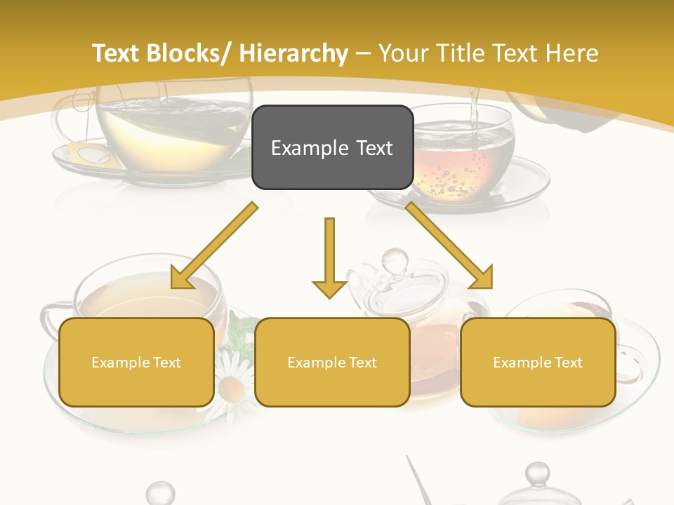 Cup Of Tea Teabag Herbal Medicine PowerPoint Template