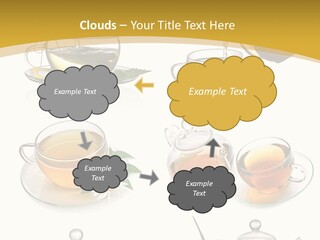 Cup Of Tea Teabag Herbal Medicine PowerPoint Template