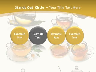 Cup Of Tea Teabag Herbal Medicine PowerPoint Template