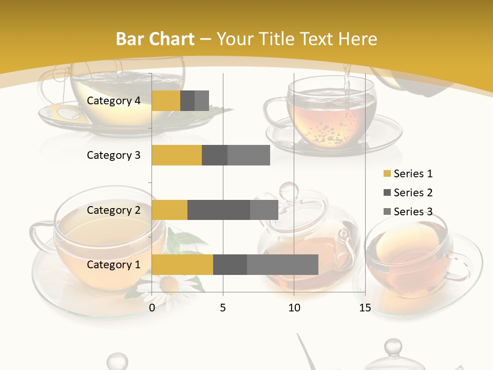 Cup Of Tea Teabag Herbal Medicine PowerPoint Template