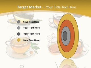 Cup Of Tea Teabag Herbal Medicine PowerPoint Template