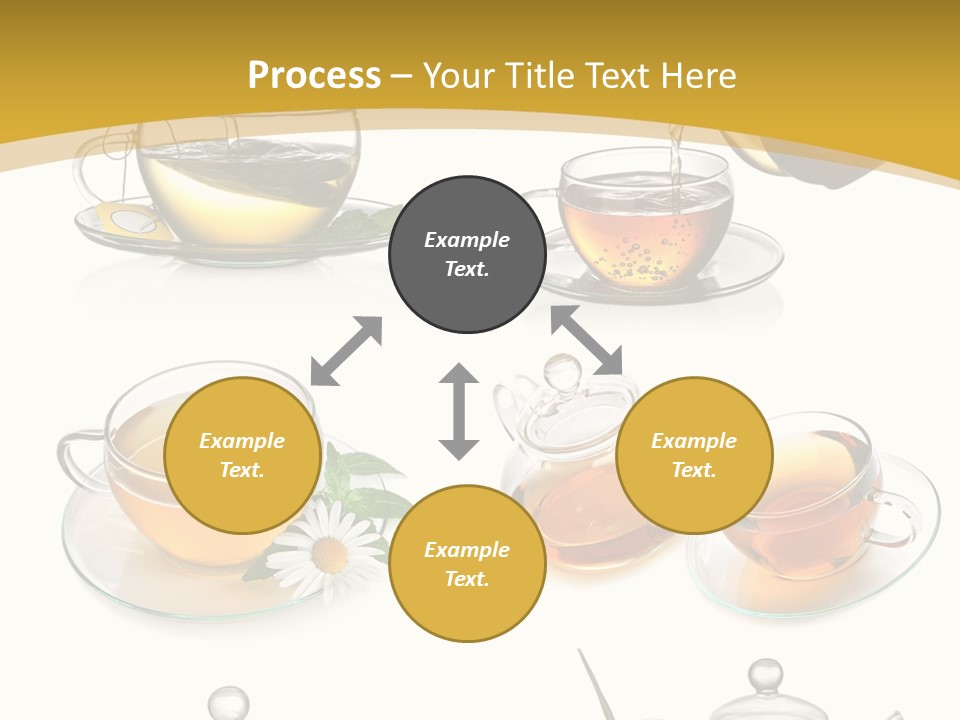 Cup Of Tea Teabag Herbal Medicine PowerPoint Template