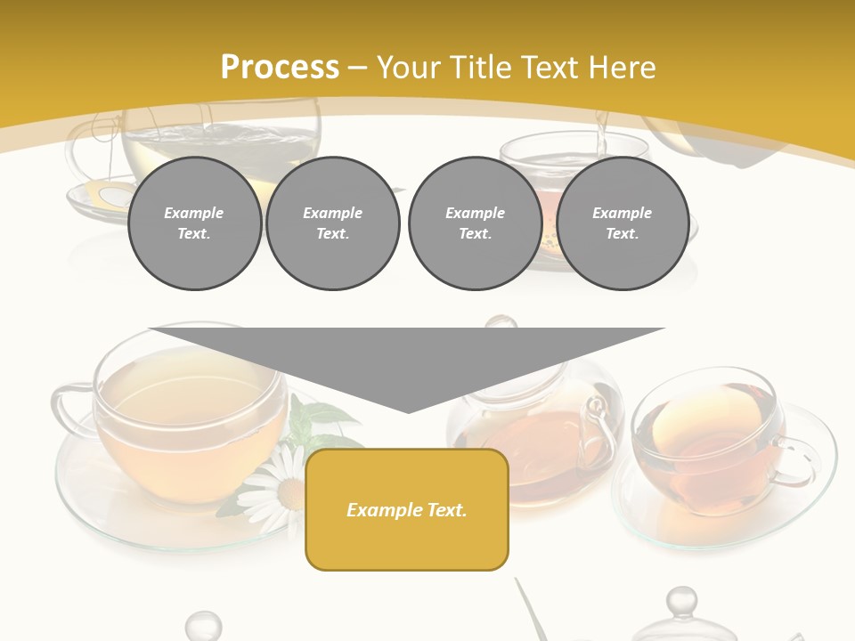 Cup Of Tea Teabag Herbal Medicine PowerPoint Template