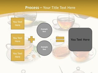 Cup Of Tea Teabag Herbal Medicine PowerPoint Template