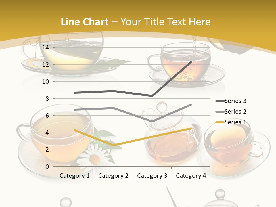 Cup Of Tea Teabag Herbal Medicine PowerPoint Template