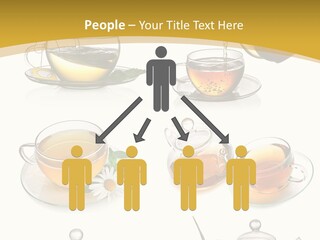 Cup Of Tea Teabag Herbal Medicine PowerPoint Template