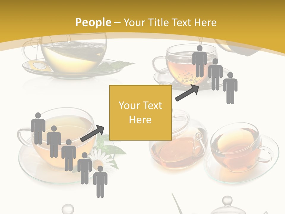 Cup Of Tea Teabag Herbal Medicine PowerPoint Template