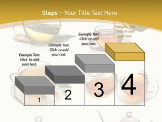 Cup Of Tea Teabag Herbal Medicine PowerPoint Template