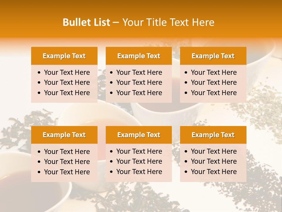 Rooibusch Teesch Rooibos PowerPoint Template