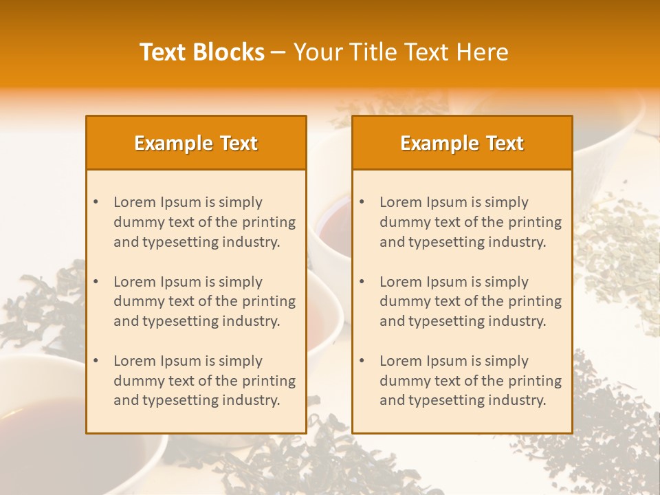 Rooibusch Teesch Rooibos PowerPoint Template