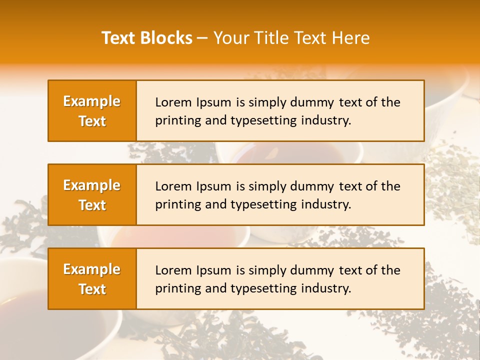 Rooibusch Teesch Rooibos PowerPoint Template