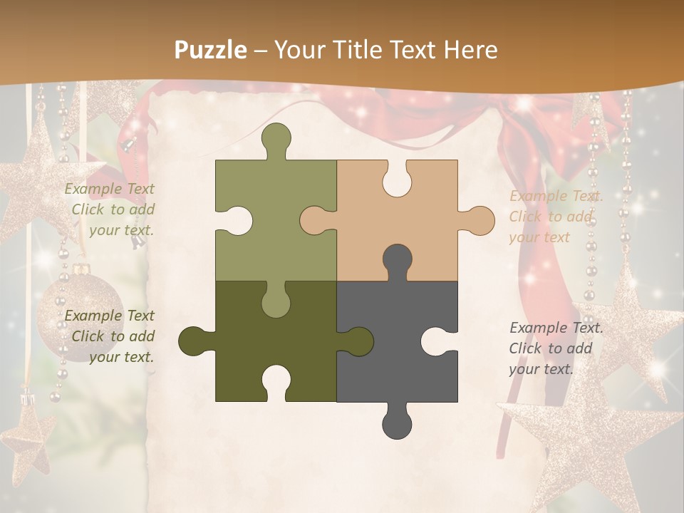 Blur Fun Yellow PowerPoint Template