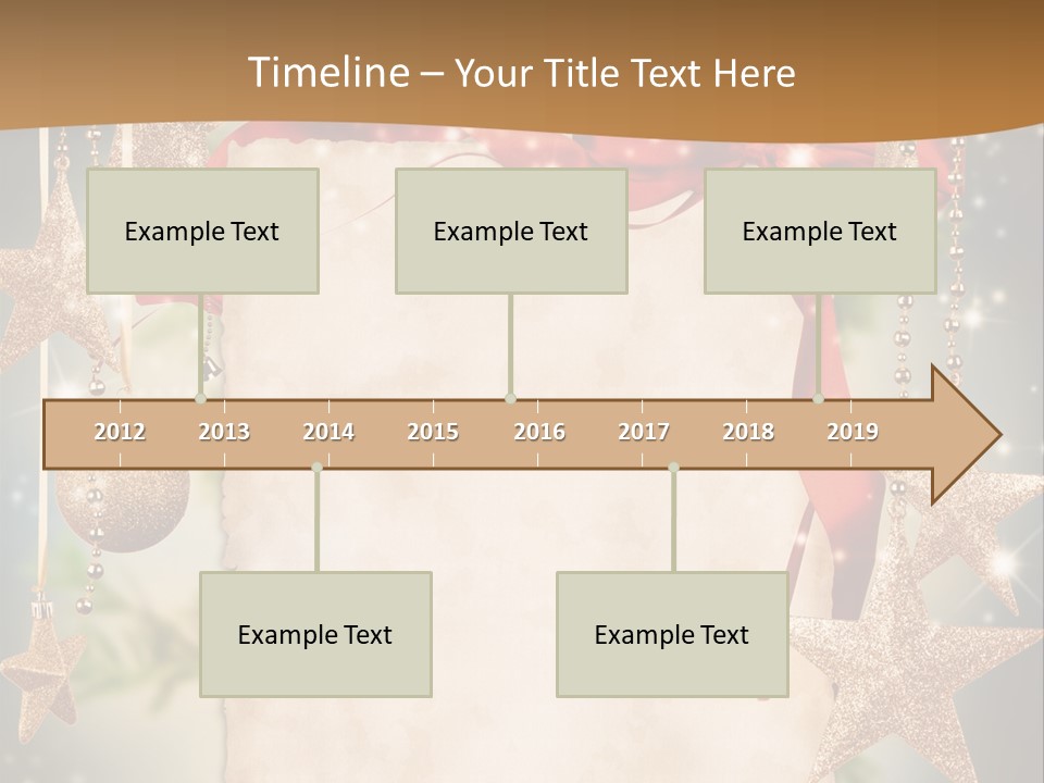 Blur Fun Yellow PowerPoint Template