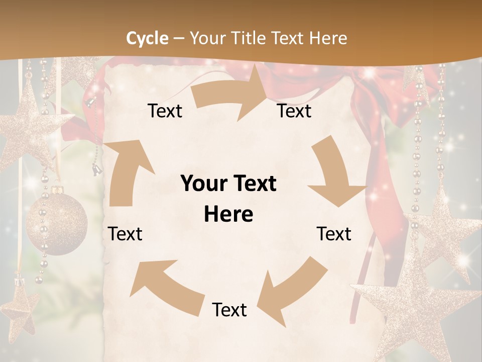 Blur Fun Yellow PowerPoint Template
