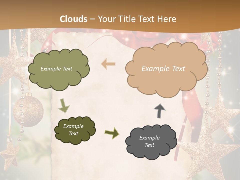 Blur Fun Yellow PowerPoint Template