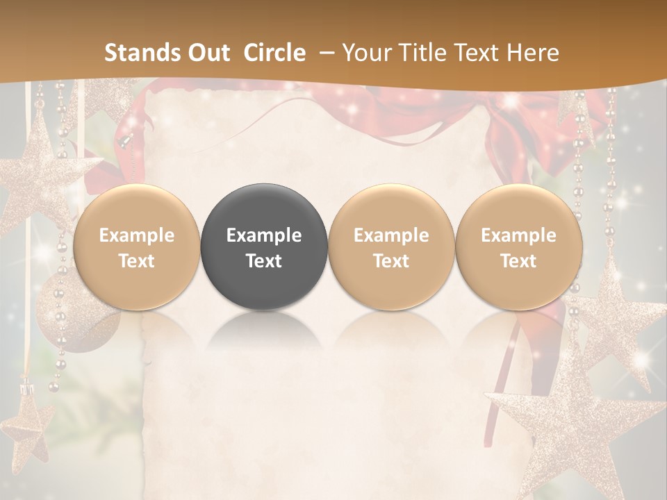 Blur Fun Yellow PowerPoint Template