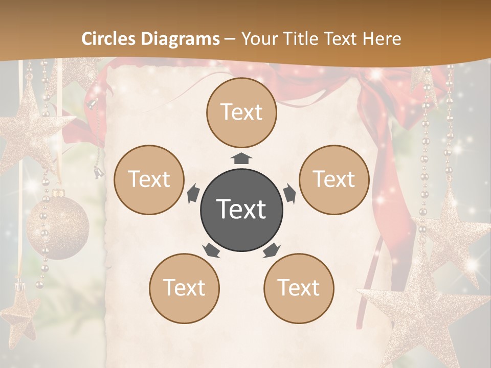 Blur Fun Yellow PowerPoint Template