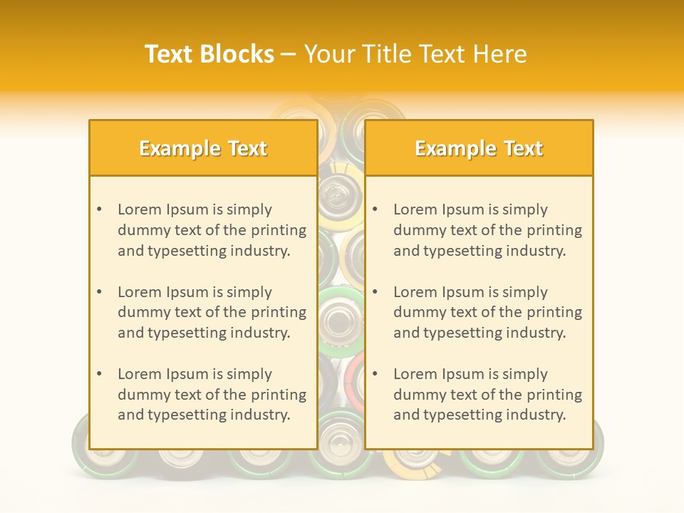 Resource Metallic Commercial PowerPoint Template