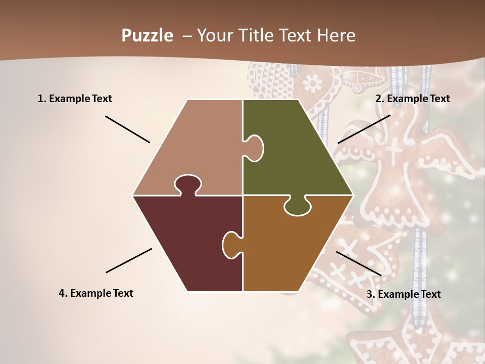 Christmas Xmas Cookies PowerPoint Template