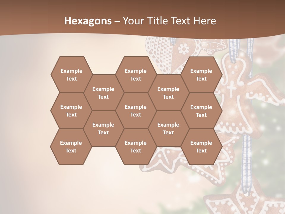 Christmas Xmas Cookies PowerPoint Template