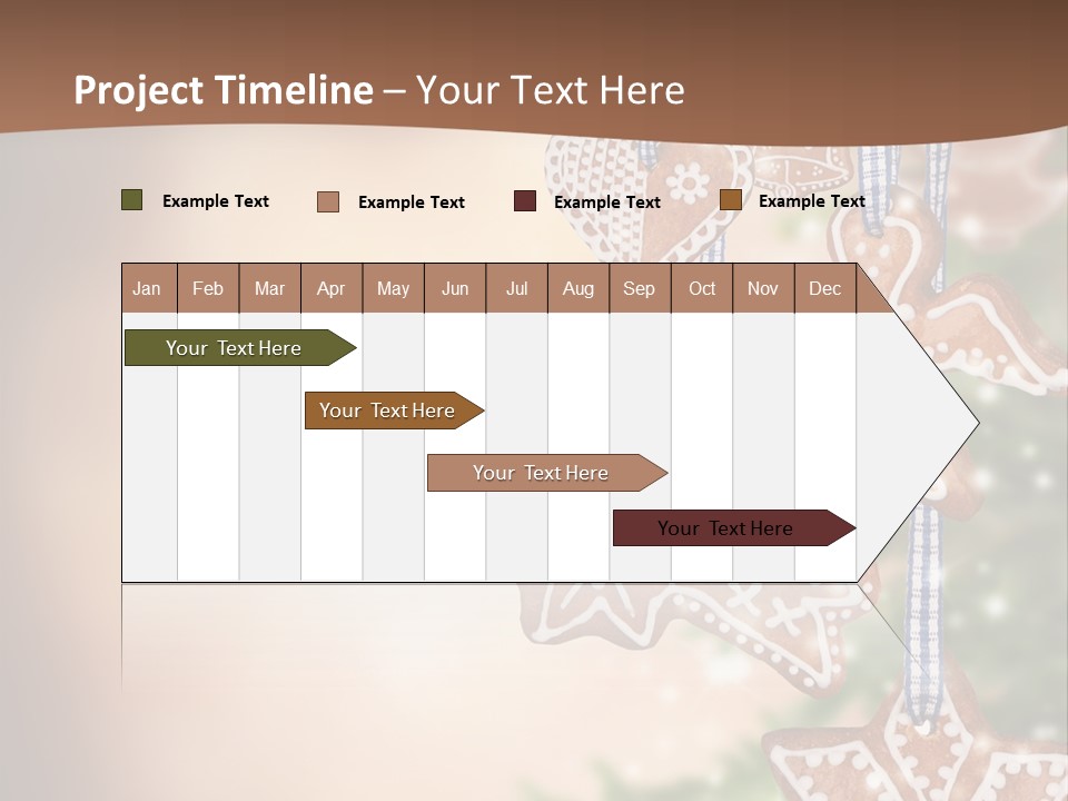 Christmas Xmas Cookies PowerPoint Template